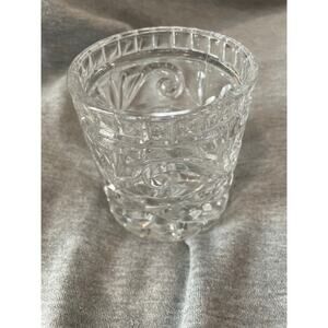 Beautiful Heavy Crystal(?) Glass jar